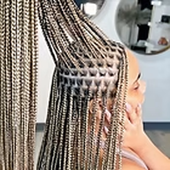 Small Knotless/Box Braids